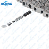 JF016E RE0F10D JF017E RE0F10E Oversized Torque Converter Lube Regulator & Plunger Valve Kit