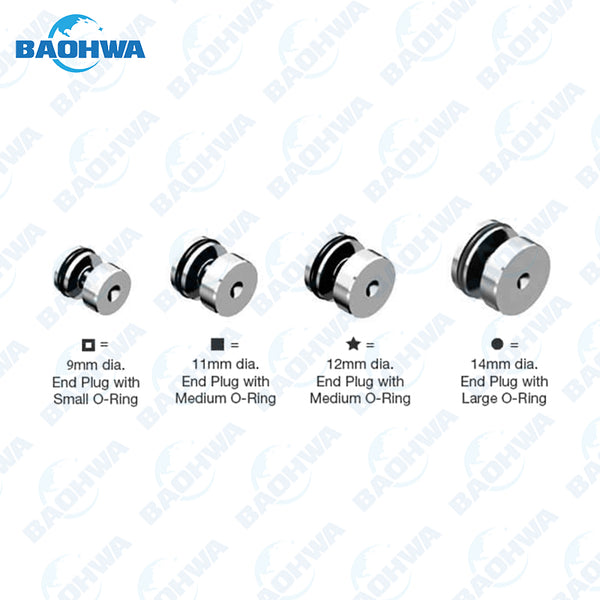 A760E A760F A760H A761E A960E A960F AB60E AB60F O-Ringed End Plug Kit