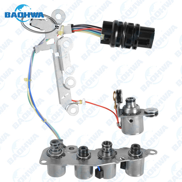 RE4F04A RE4F04B Solenoid Kit (7 Pin Square Black Plug With Round Connector & No Harness)