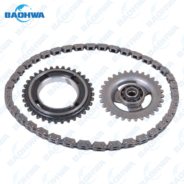 RE0F10A Pump Sprocket & Chain Set AWD