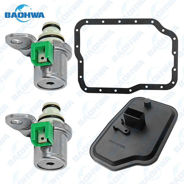 FNR5 FS5A-EL A B Shift Solenoid Kit With Filter Pan Gasket (06-Up)