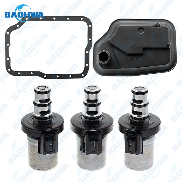 FNR5 FS5A-EL C, D, E Shift Solenoid Kit With Filter Pan Gasket (06-Up)