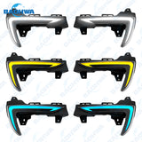 TESLA Model 3 LED Fog Lights Front Bumper Turn Signal Lamps + DRL (17-23)