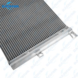 TESLA Model 3 A / C Air Condenser Radiator With Receiver Drier 1077083-00-B (17-22)