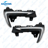 TESLA Model 3 LED Fog Lights Front Bumper Turn Signal Lamps + DRL (17-23)
