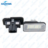TESLA Model S LED Canbus White Light License Plate Lamp 6007700-00-A A2038200256 (2 Pcs) (12-16)