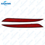 TESLA Model S Red Lens LED Rear Bumper Reflector Tail Stop Brake Lights 6007705 6007706 (2 Pcs)