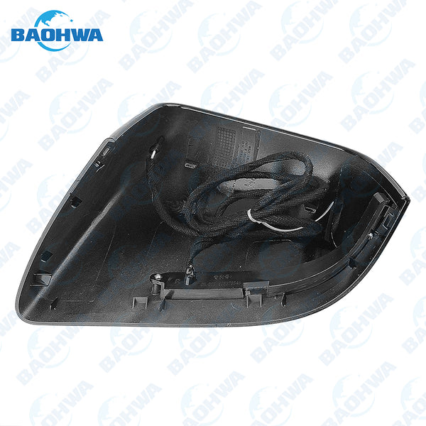 TESLA Model Y Gloss Black Rear Side Mirror Cover Cap With LED Light (1 ...