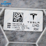 TESLA Model 3 Center Console Right Side Interior Carpet Trim 1561493-00-A